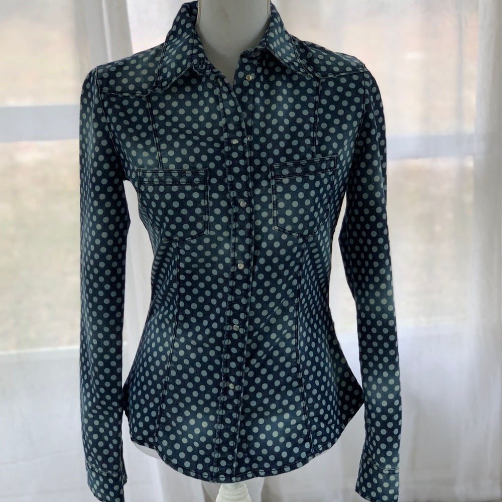 NWT GUESS DENIM SHIRT